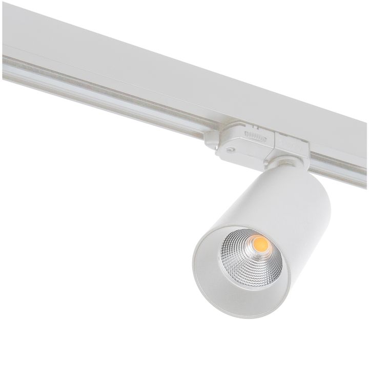 TECONEX NAULA LED-Tracklight 3P TECO 12W 2700K 36° Ra 90 Ø60 Wit Dim