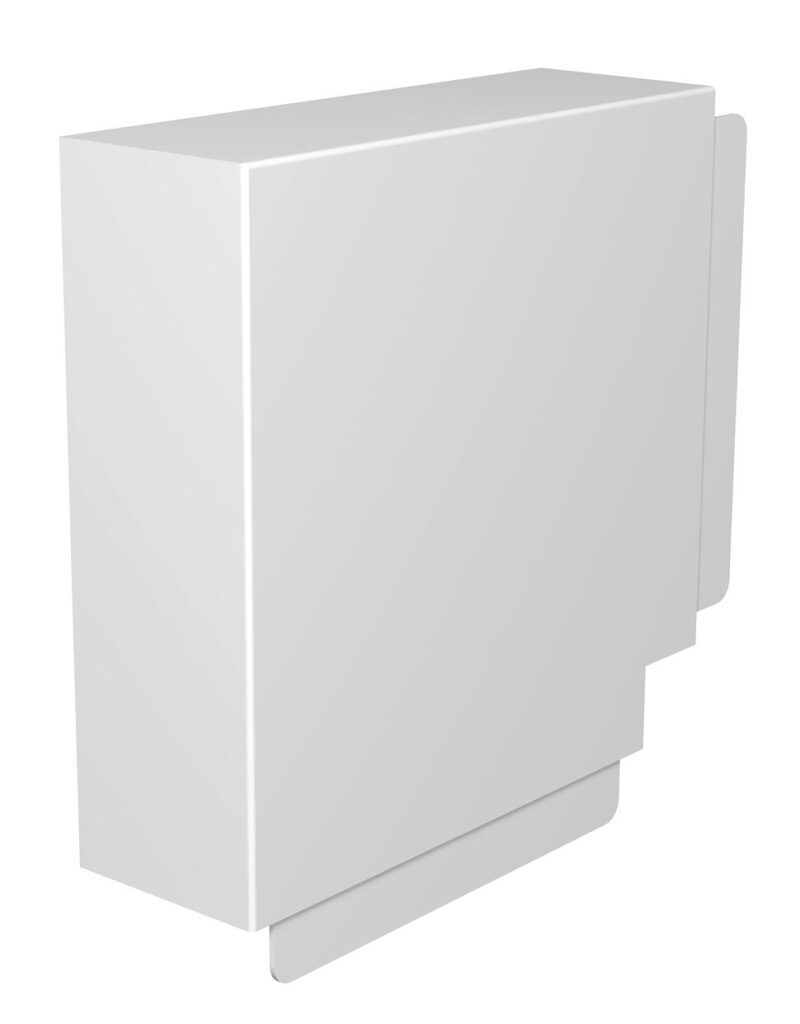 OBO WDK 80x210 PLATTE HOEK PUUR WIT