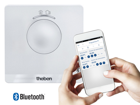 THEBEN Digitale klokthermostaat 24U/7D Output Opentherm / 0-10V
