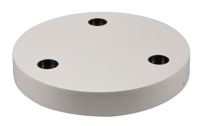 TECONEX Ronde Basis 260x37 voor TECO LED NAULA Wit 3x10W Dim