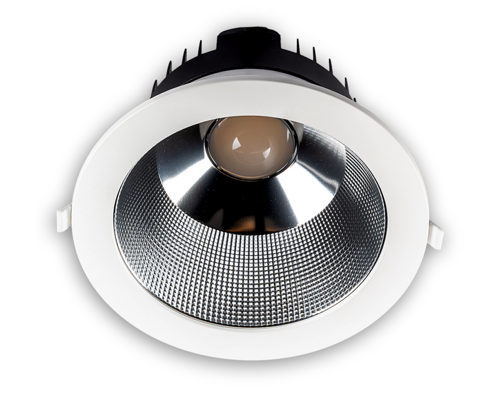 TECO Downlight LED KOMET 8'' 35W 3K-4K IP54 Prysm.Reflector Alu - Zonder driver