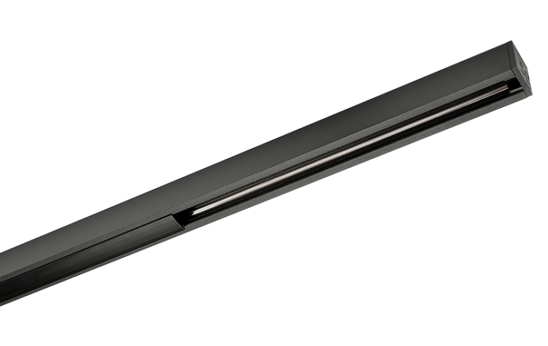 SG LIGHTING Track 1-fase rail 2m Zwart
