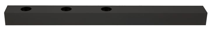 TECONEX Rechthoek. Basis 560x50x40 voor TECO LED NAULA Zw. 3x10W Dim