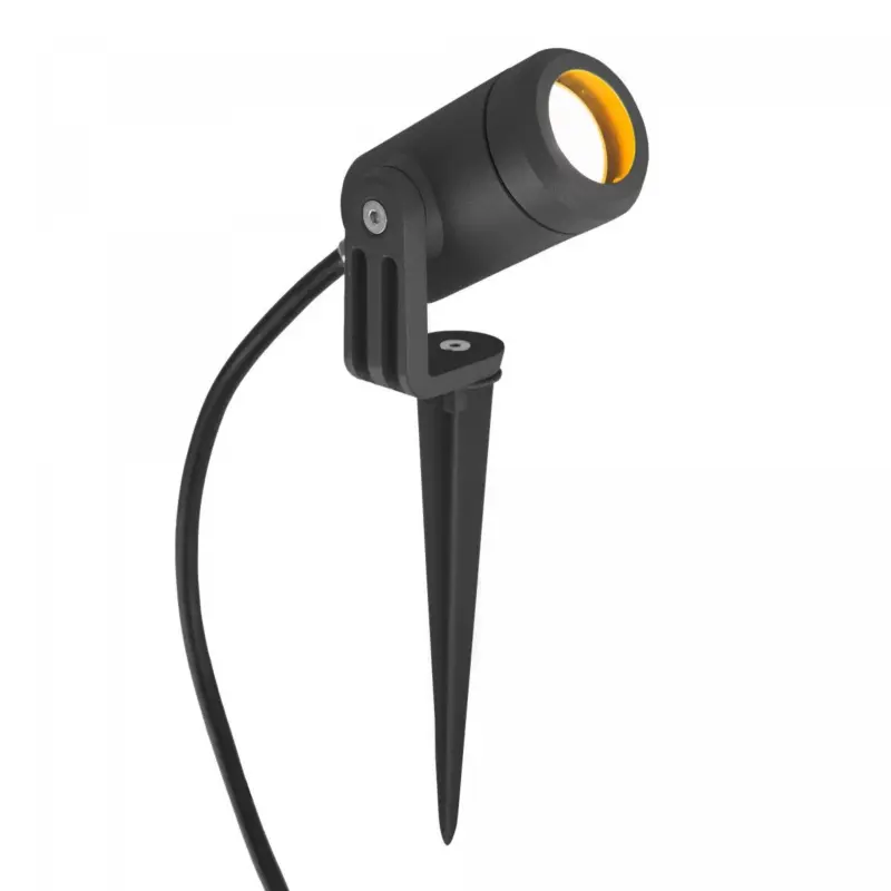 K&S LED Spike Tuinspot Matzwart - ALTIJD PER 6