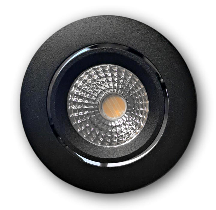 TECO IP54 LED Recessed Downlight 27000-3000-4000K CR90 BLACK