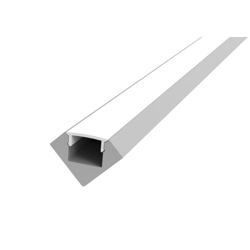 Integratech Profiel ALU45 alu 2m klare plexi incl. toebehoren