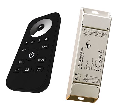 Integratech Kit afstandsbediening rf mono-color 24VDC 4 zones
