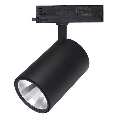 Integratech Tracklight F1 45W 4000K CRI90 zwart intrack driver