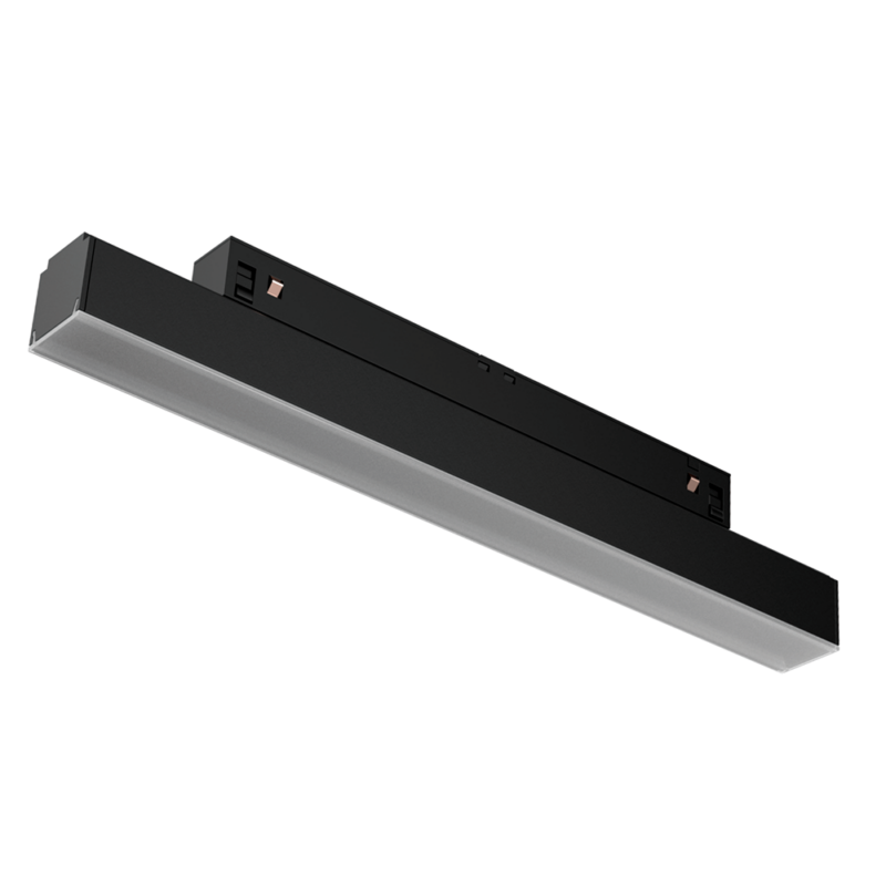 Louis MMXXII Banda 25-2700-Black-48V track fixture--120°-dali-dimmable---