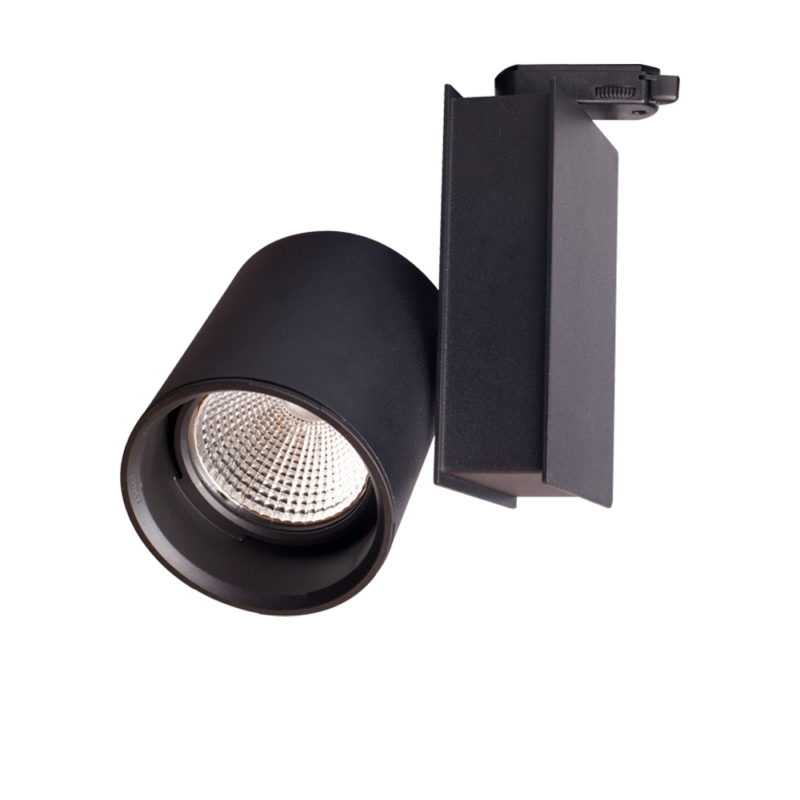 Louis MMXXII Baleno RGB+TW 40° DALI-CRI >90 RGB+TW-3000lm-Black-3-phase track fixture-3000lm-40°-dali-dimmable---