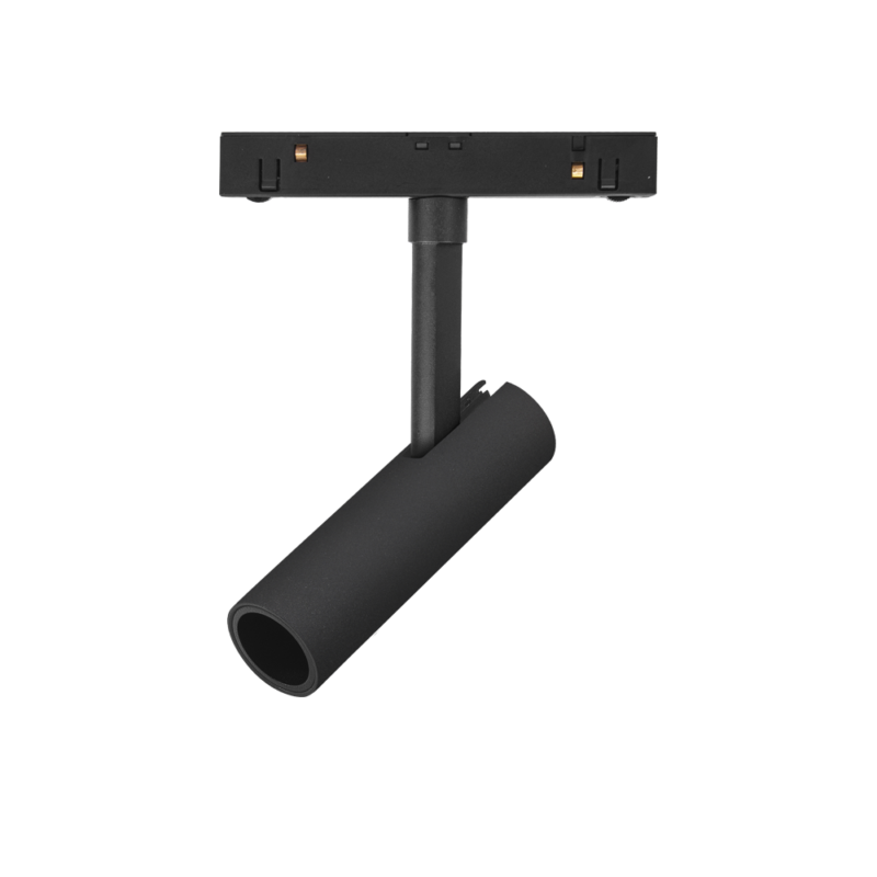 Louis MMXXII Sottile Ø25x90mm 6W 60°-2700-Black/Black-48V track fixture--60°-non-dimmable---
