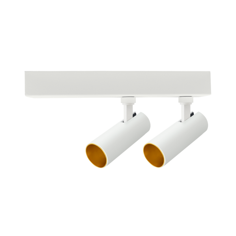 Louis MMXXII Sotille40 DUE 40°-927-Bridgelux 2x700Lm-White/Gold-Ceiling surface-700lm-40°-triac-dimmable---