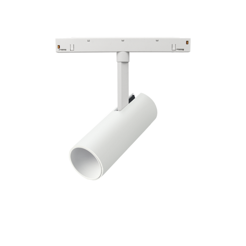 Louis MMXXII Sottile Ø40x110mm 10W 24°-2700-White/White-48V track fixture--24°-non-dimmable---