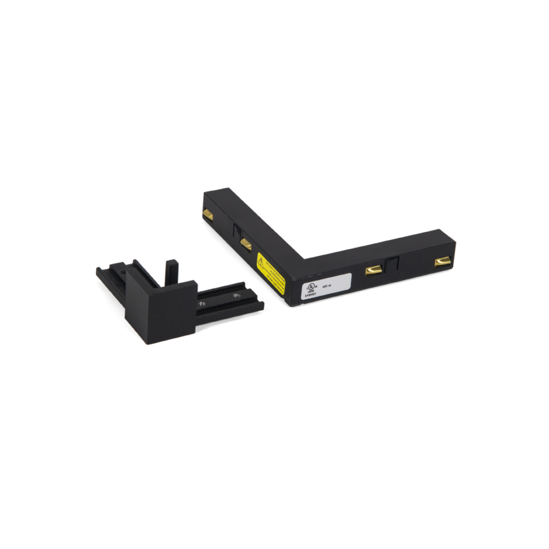 Wever & Ducre L-connector zwart