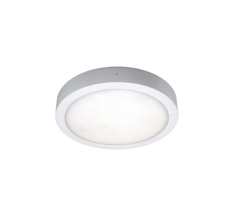 UNIBRIGHT MOON OPBOUWTOESTEL + SENSOR - DIAMETER 240mm - 18W - Wit  - CCT-2700k-3000k-4000k
