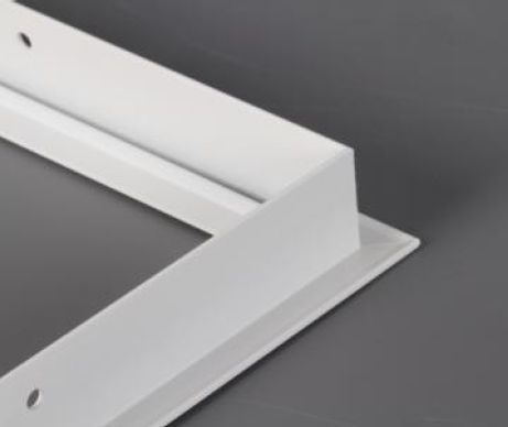 Integratech Inbouwframe voor led paneel 300x1200 RAL9016