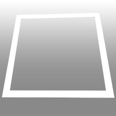 Integratech Inbouwframe voor led paneel 600x600 RAL9016