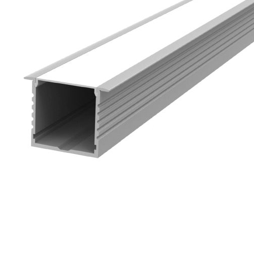 Integratech Profiel RPL3535 alu 2m plexi mat incl. toebehoren