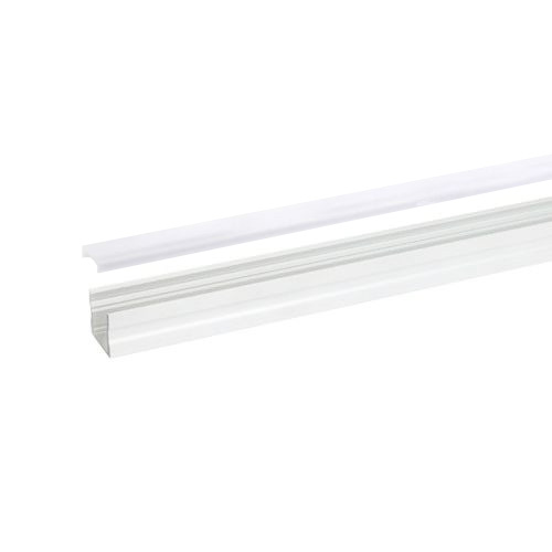 Integratech Profiel SL15 wit 2m matte plexi incl. toebehoren