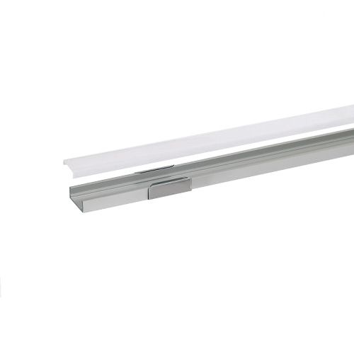Integratech Profiel SL7 alu 2m klare plexi incl. toebehoren