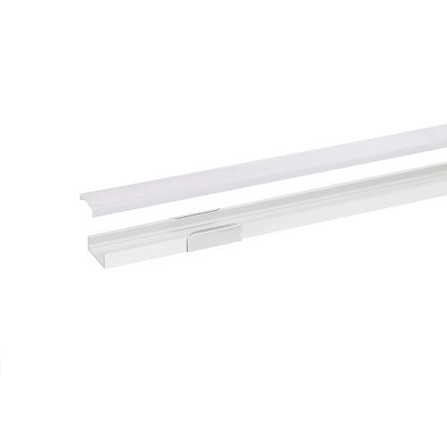 Integratech Profiel SL7 wit 2m matte plexi incl. toebehoren