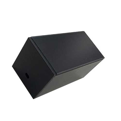 Integratech Profiel SL Flat 35x35 zwart 3m diff zwart incl acc