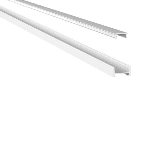 Integratech Profiel SLI7 wit 2m matte plexi incl. toebehoren
