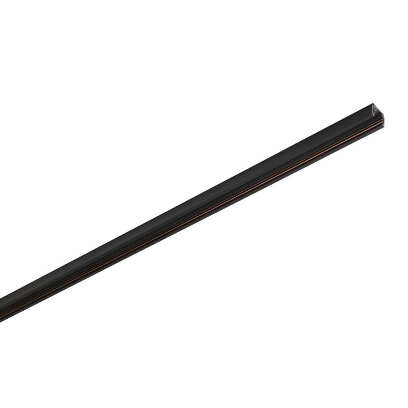SLV 3 m opbouwrail 48V TRACK, zwart, DALI