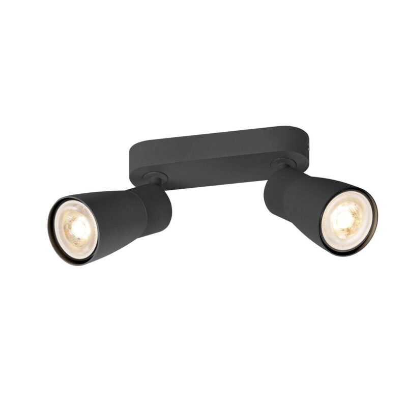 SLV PURI 2.0 Dome 2x max. 6W, GU10, zwart