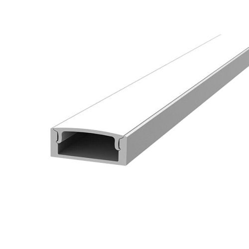 Integratech Profiel SLW8 alu 2m matte plexi incl. toebehoren