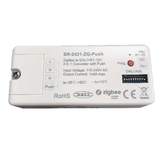 Integratech Drukknop dimmer 1-10V/easy DALI