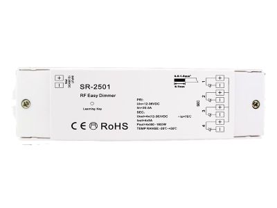 Integratech Controller drukknop naar PWM RGB 4x5A