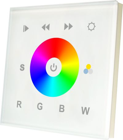 Integratech Wandpaneel RGB(W) 12-24VDC DMX wit