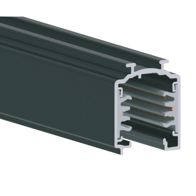 Integratech Universele 3 fase rail dim 7p 3m zwart