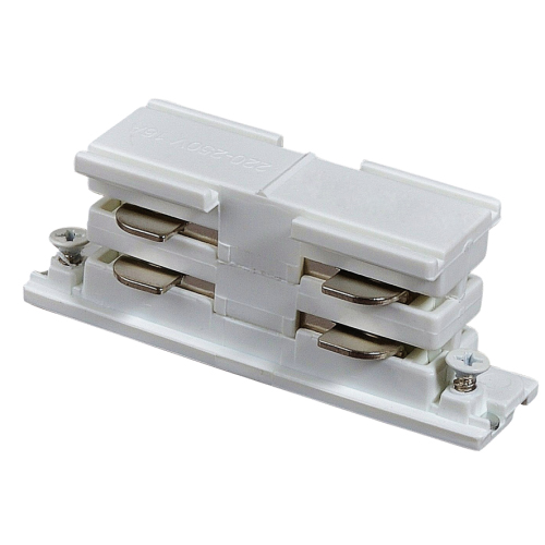Integratech Koppelstuk voor universele 3 fase rail 7p wit