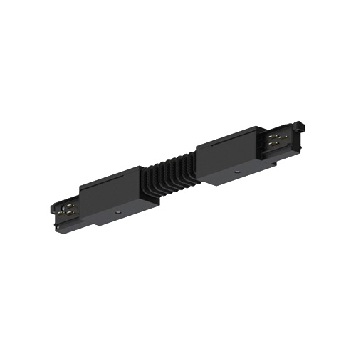Integratech Flexibele bocht universele 3 fase rail 7p zwart