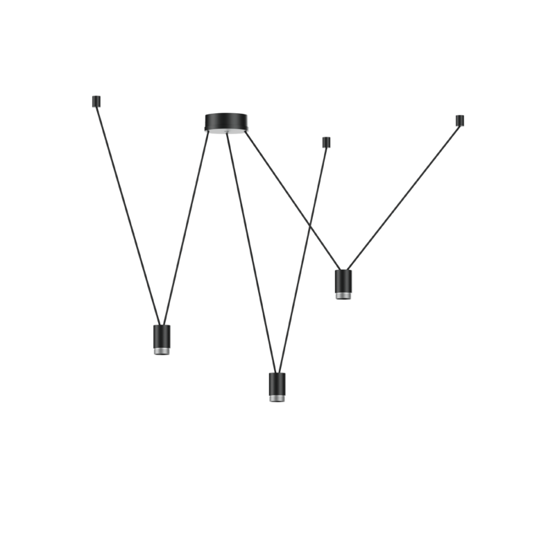 Wever & Ducre WIRO CEILING SUSP SET DECENTER 3.0 E27 B 6.0m