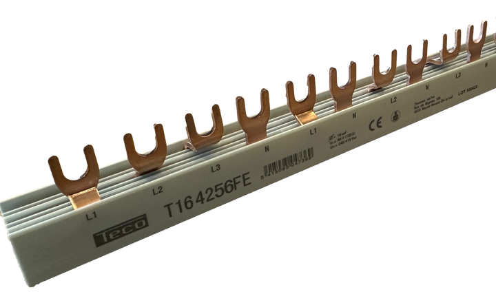 TECO Kamgeleider vork Teco 16mm² 56mod 4p-2p verdeeld
