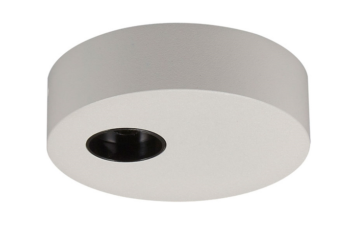 TECO Ronde Basis 100x28 voor TECO LED NAULA Wit 1x10W Dim