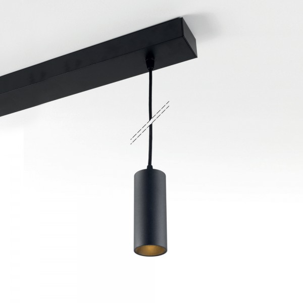 EXTERUS Doxx Mini tube GU10 black