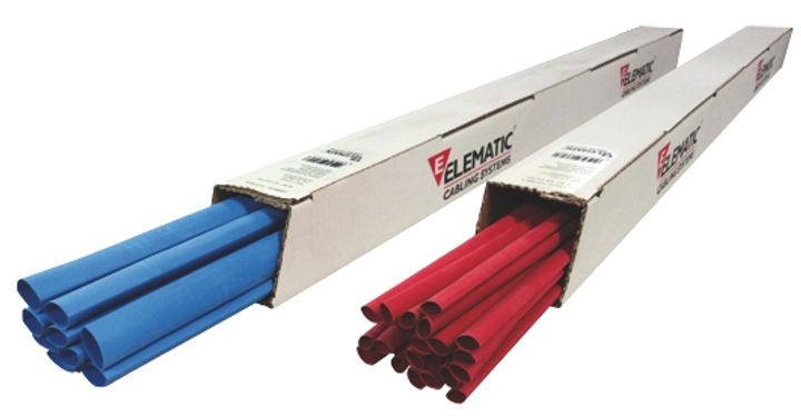 ELEMATIC Krimpkous ET100 Zwart 1m Ratio 2:1 - 6,4mm 24/DOOS