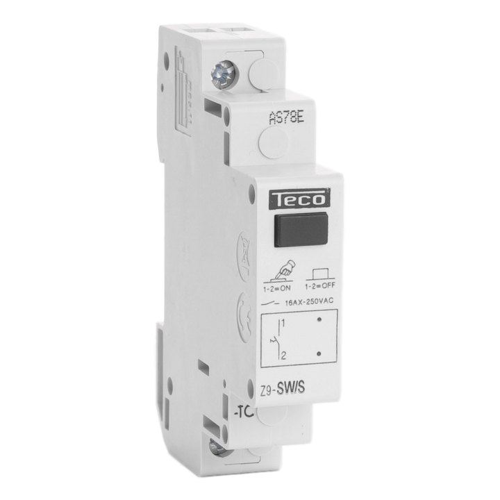 TECO Schakelaar TC 230VAC 16A 1NO