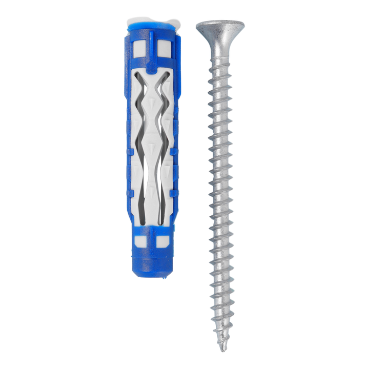 ELEMATIC 150 pluggen BLUEFIX ELEMATIC 8mm x 50mm + vis PZ