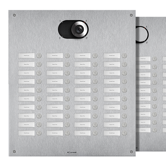 COMELIT FRONTPANEEL SWITCH MET 40 DRUKKN - 4 RIJEN