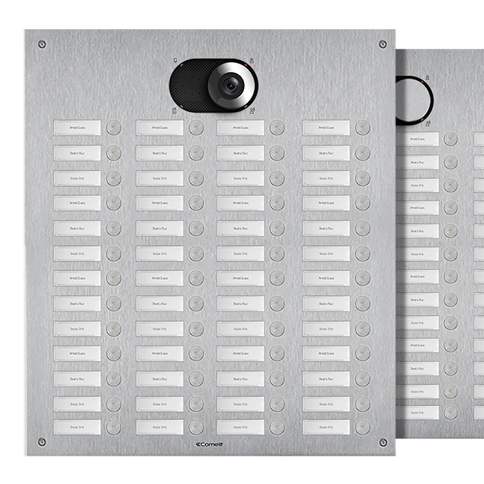 COMELIT FRONTPANEEL SWITCH MET 52 DRUKKN - 4 RIJEN