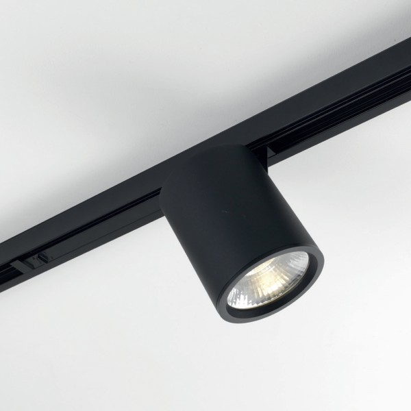 EXTERUS Midi Tube T InviTrac - Black Texture - 2450lm - 930 - 20° - incl. driver
