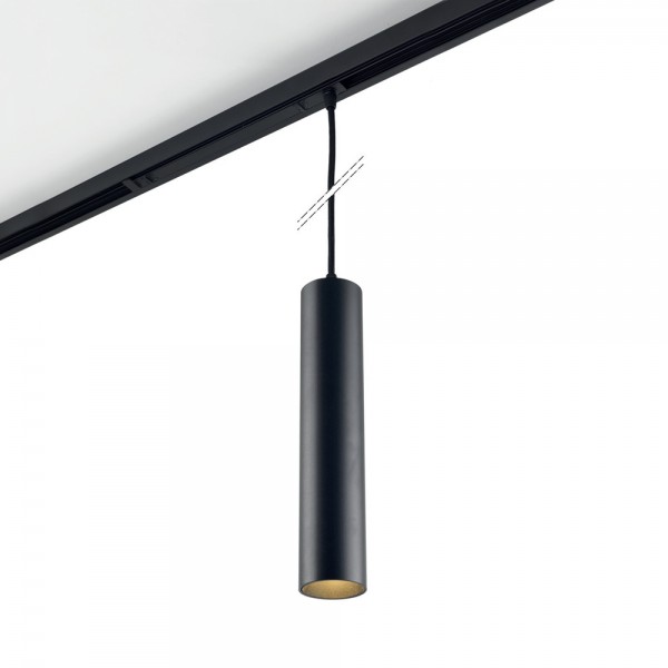 EXTERUS MINI TUBE X L SUSPENSION INVITRACK BLACK 1300lm CRI 95 Non Dim