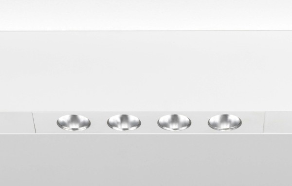 EXTERUS Dot Line R4 927 - matt White texture dali dim