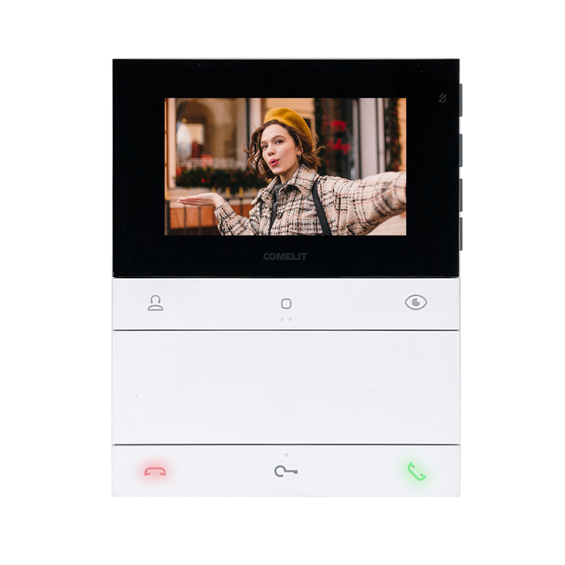 COMELIT PEOPLE HANDSFREE KLEURENMONITOR 4.3". WIT. SB2