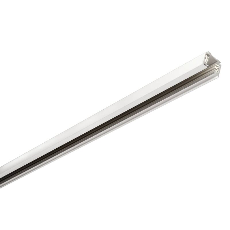 SLV 1001511 EUTRAC 3-FASE OPBOUWRAIL OPBOUWRAIL 230V rail wit 2m